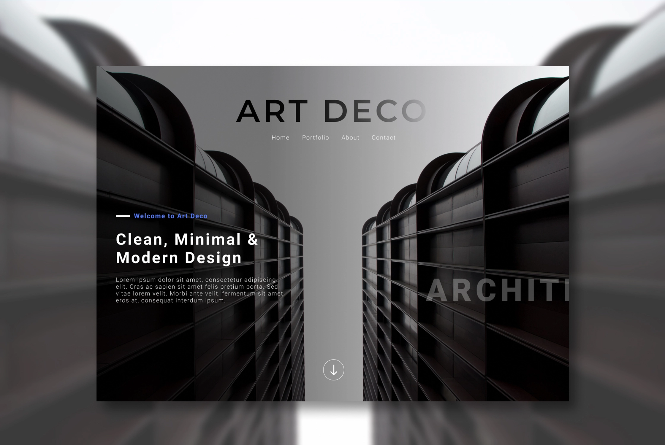ngstudio.design art deco hero