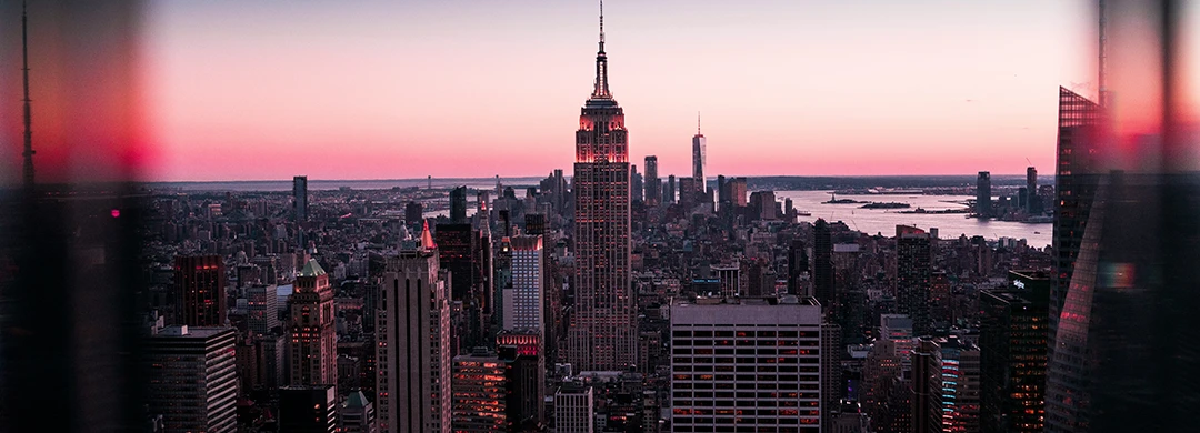 Web Design New York_homepage faq image_nyc midtown skyline with empire state building in center